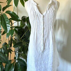 Gorgeous Bella Notte sleeveless linen tunic (M)